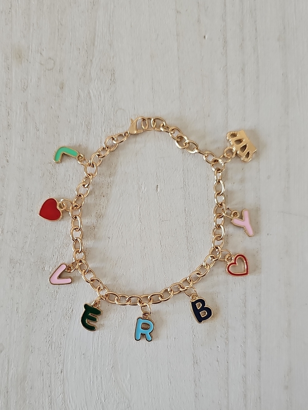 "Loverboy" Charm Bracelet